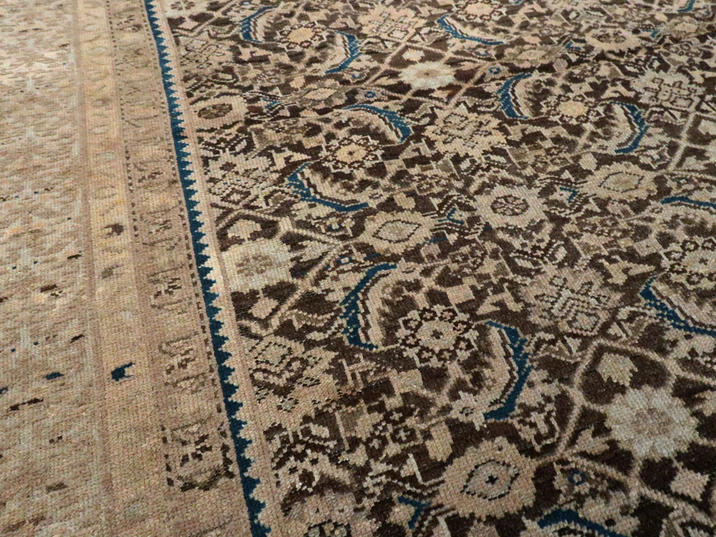 Antique Persian Malayer Carpet, No.16252 - Gss