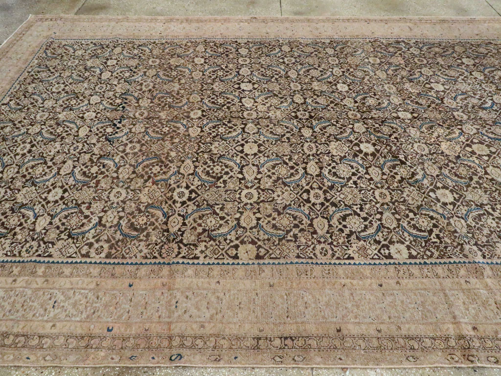 Antique Persian Malayer Carpet, No.16252 - Gss