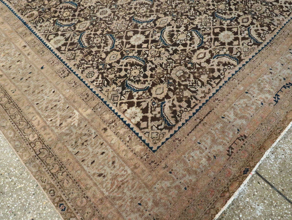 Antique Persian Malayer Carpet, No.16252 - Gss