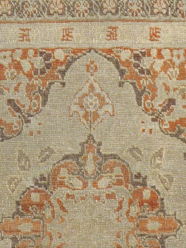 Antique Persian Tabriz Rug, No.16255 - Gss