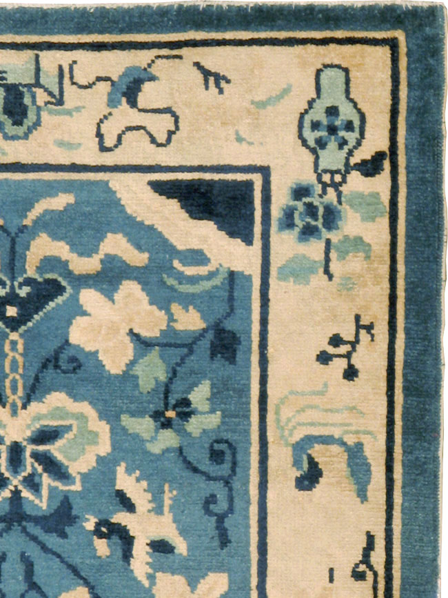 Antique Chinese Peking Rug, No.16257 - Gss
