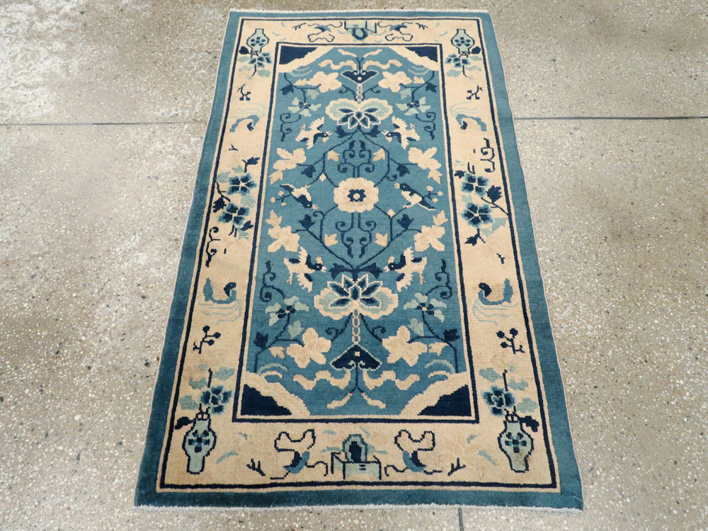 Antique Chinese Peking Rug, No.16257 - Gss