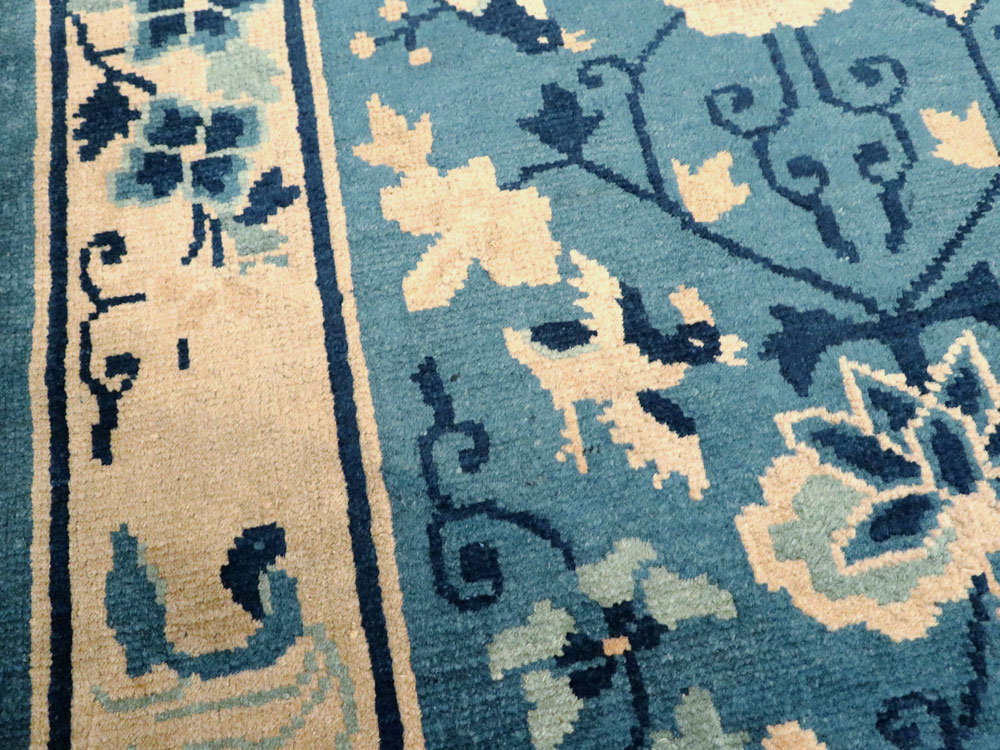 Antique Chinese Peking Rug, No.16257 - Gss