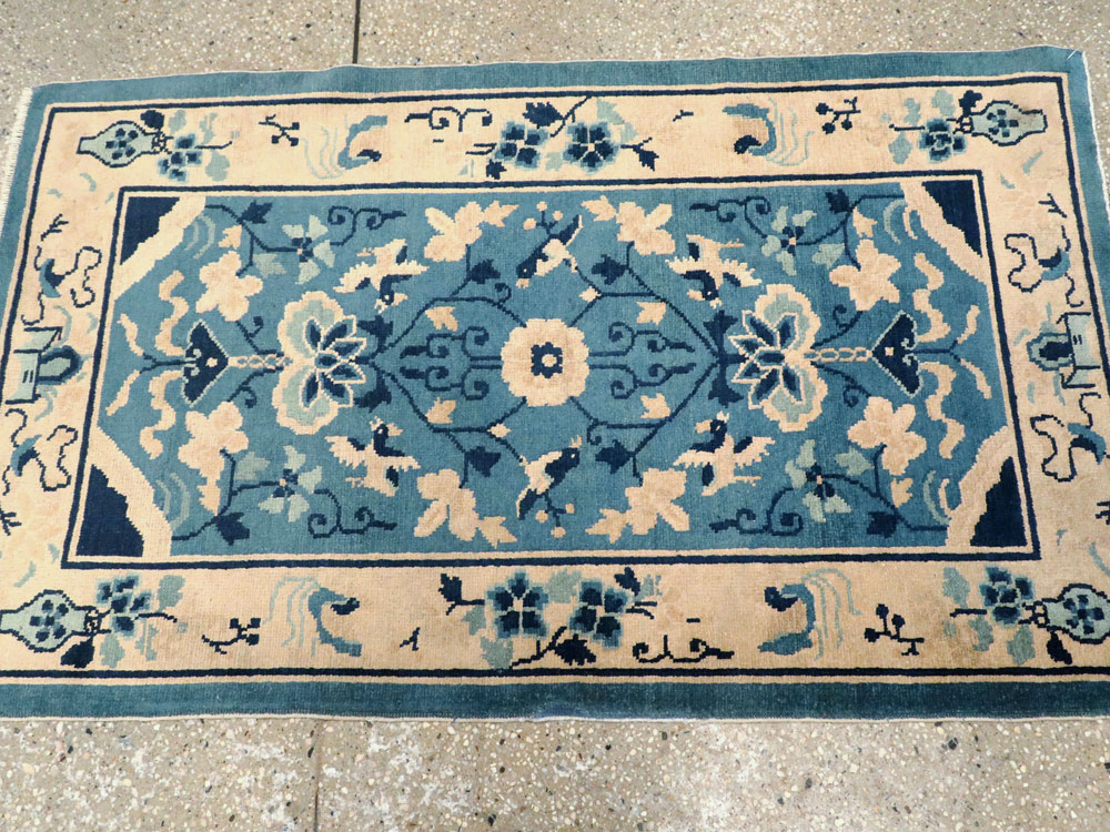 Antique Chinese Peking Rug, No.16257 - Gss