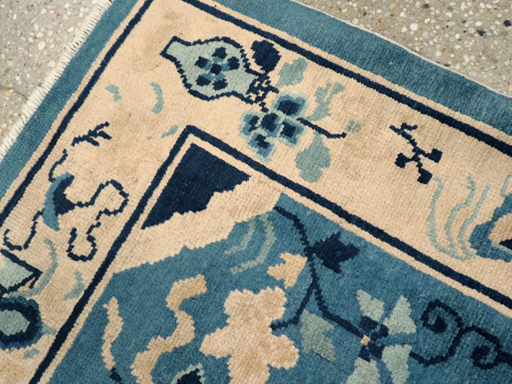 Antique Chinese Peking Rug, No.16257 - Gss