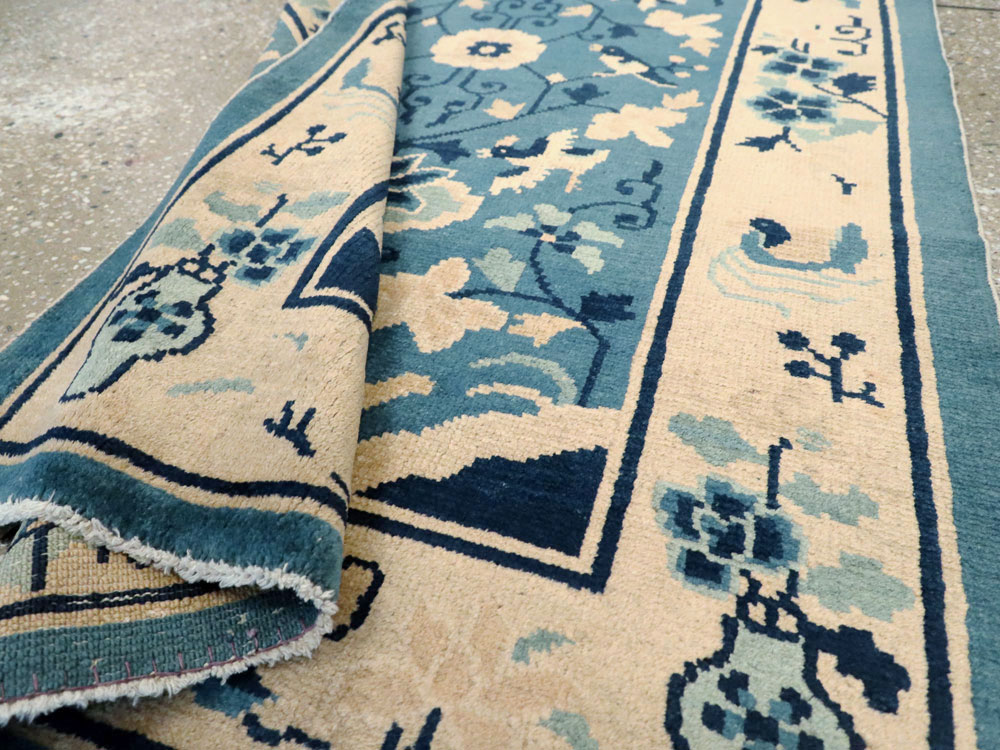 Antique Chinese Peking Rug, No.16257 - Gss