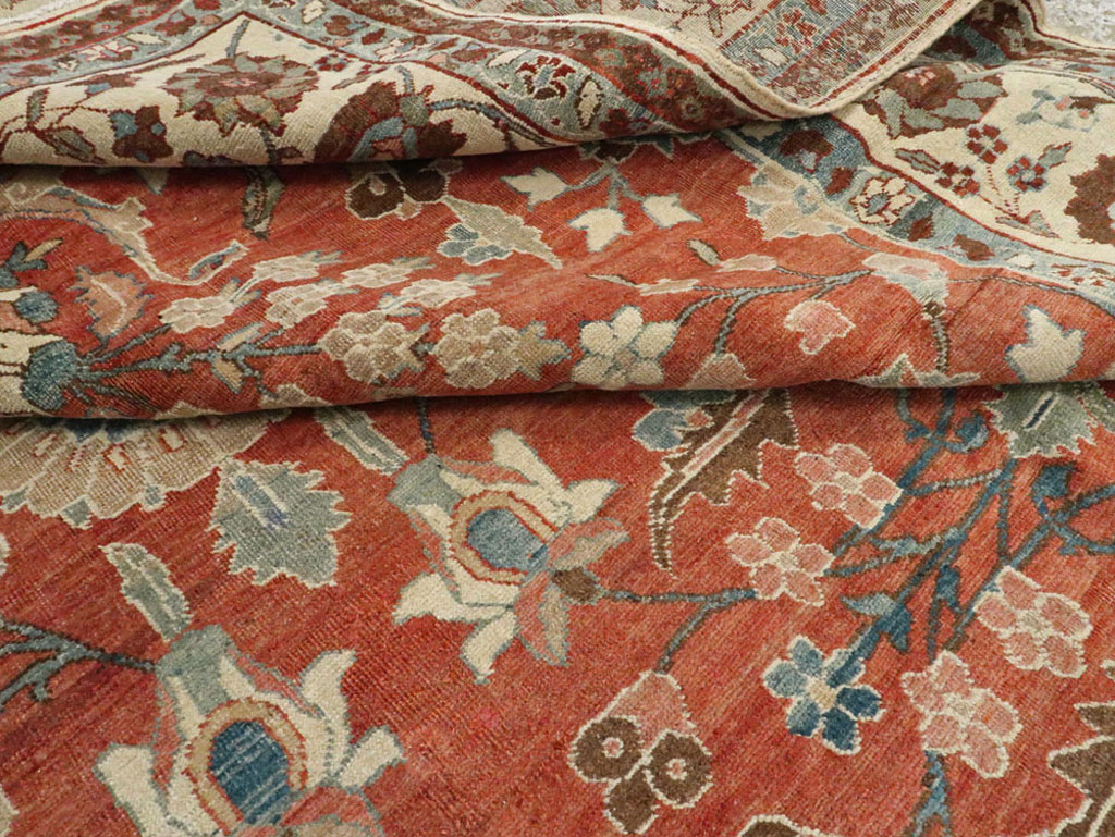 Vintage Persian Tabriz Carpet, No.16263 - Gss