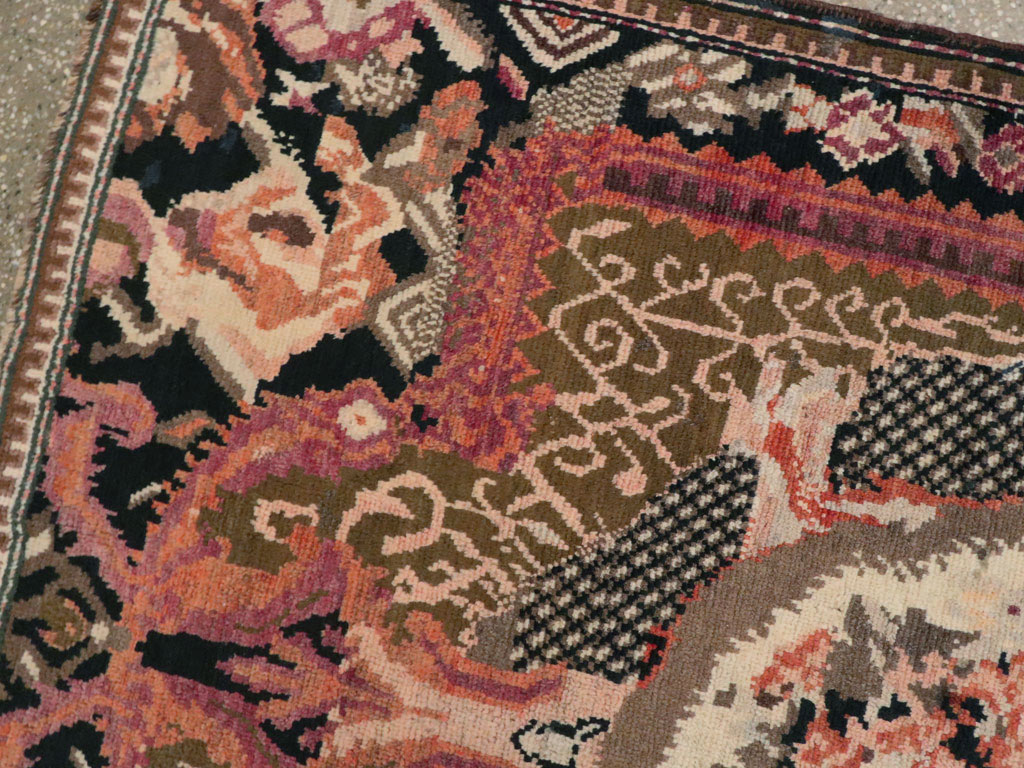Antique Caucasian Karabagh Rug, No.16280 - Gss