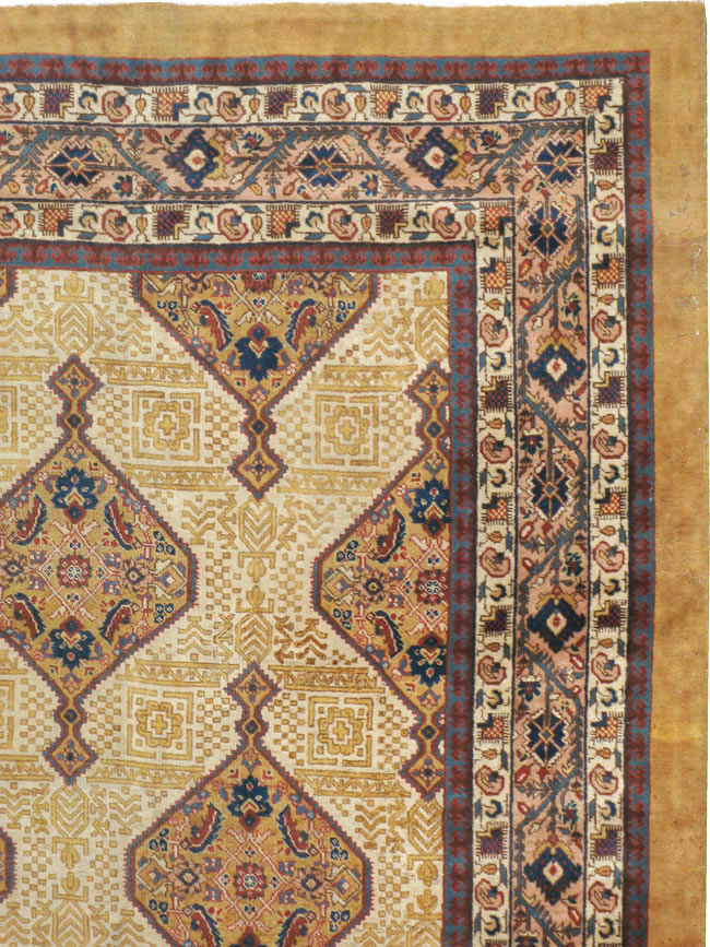 Antique Persian Tabriz Carpet, No.16282 - Gss