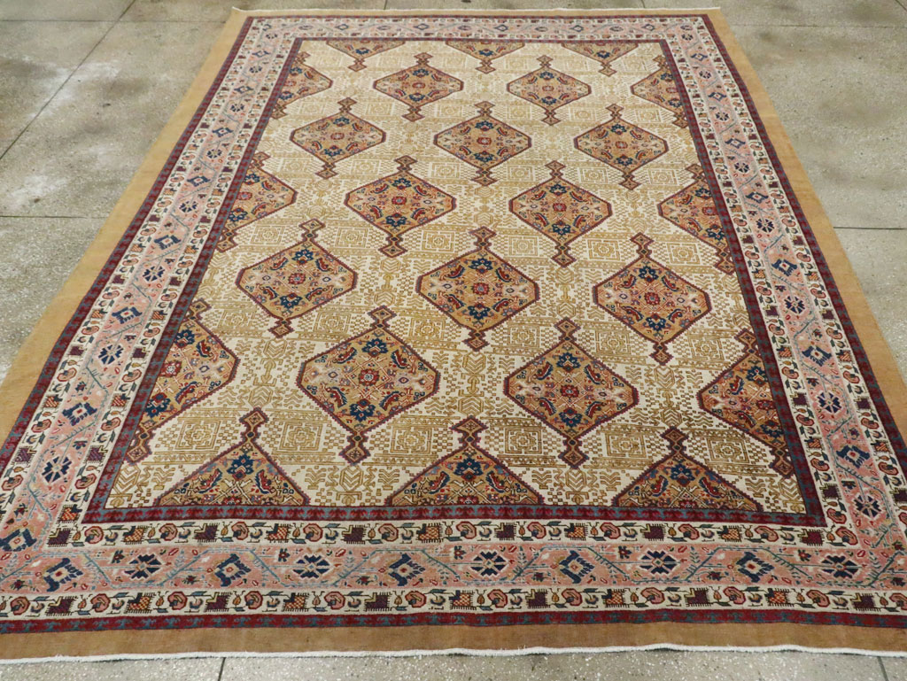 Antique Persian Tabriz Carpet, No.16282 - Gss