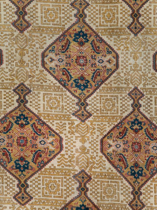Antique Persian Tabriz Carpet, No.16282 - Gss