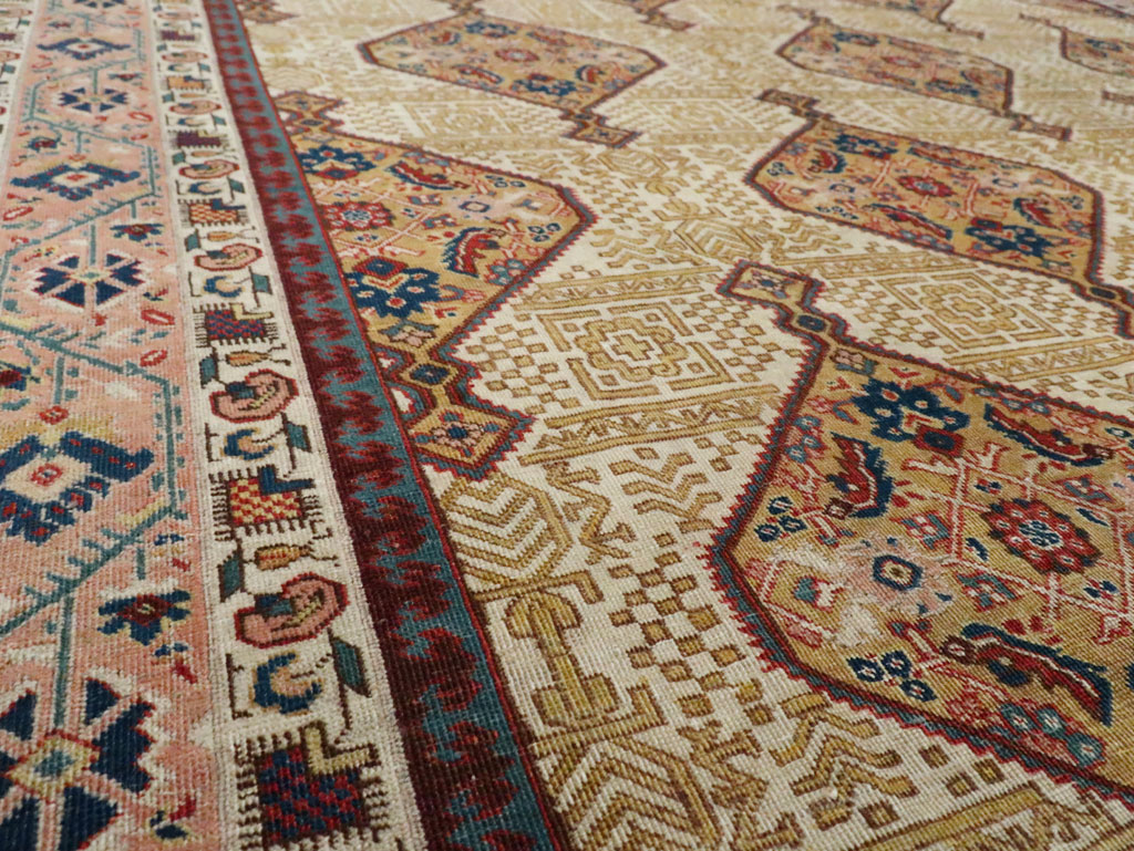 Antique Persian Tabriz Carpet, No.16282 - Gss