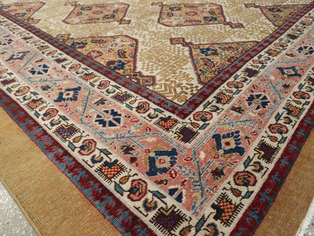 Antique Persian Tabriz Carpet, No.16282 - Gss