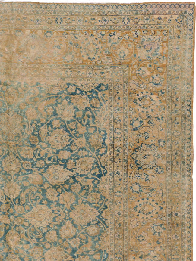 Antique Persian Tabriz Carpet, No.16289 - Gss