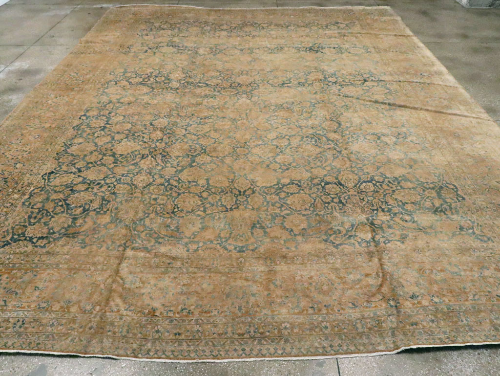 Antique Persian Tabriz Carpet, No.16289 - Gss