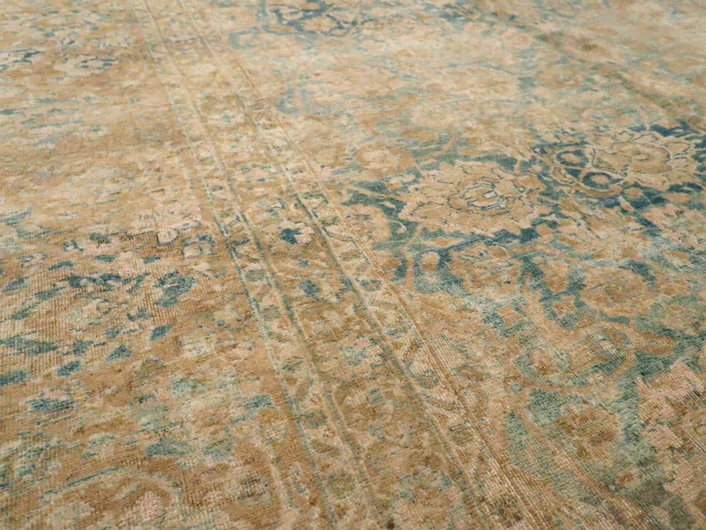 Antique Persian Tabriz Carpet, No.16289 - Gss