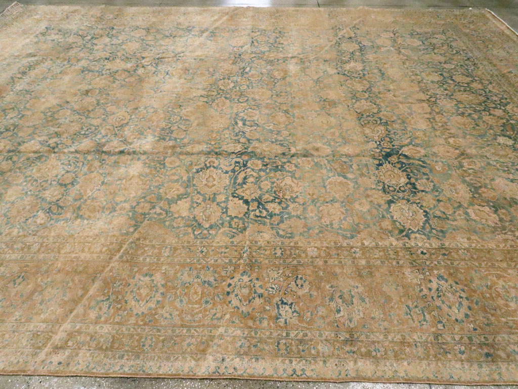 Antique Persian Tabriz Carpet, No.16289 - Gss