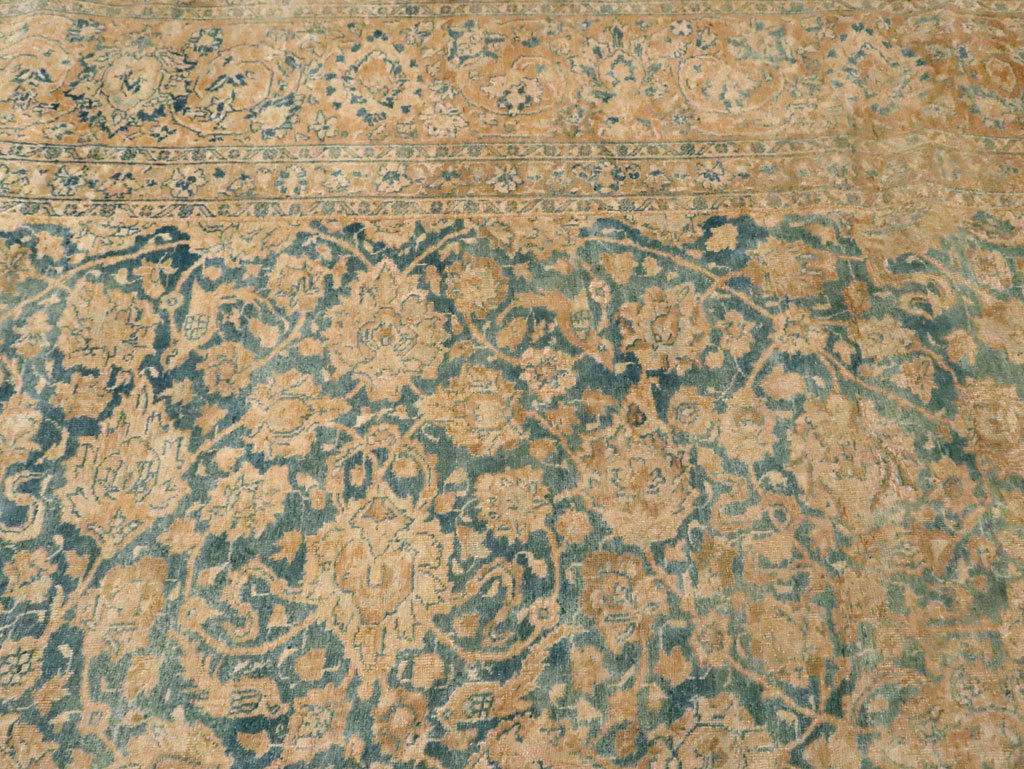 Antique Persian Tabriz Carpet, No.16289 - Gss