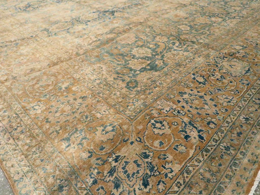 Antique Persian Tabriz Carpet, No.16289 - Gss