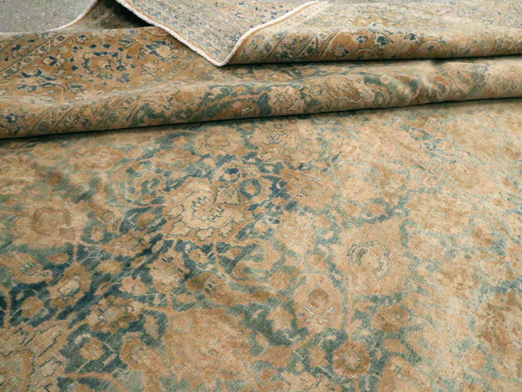 Antique Persian Tabriz Carpet, No.16289 - Gss