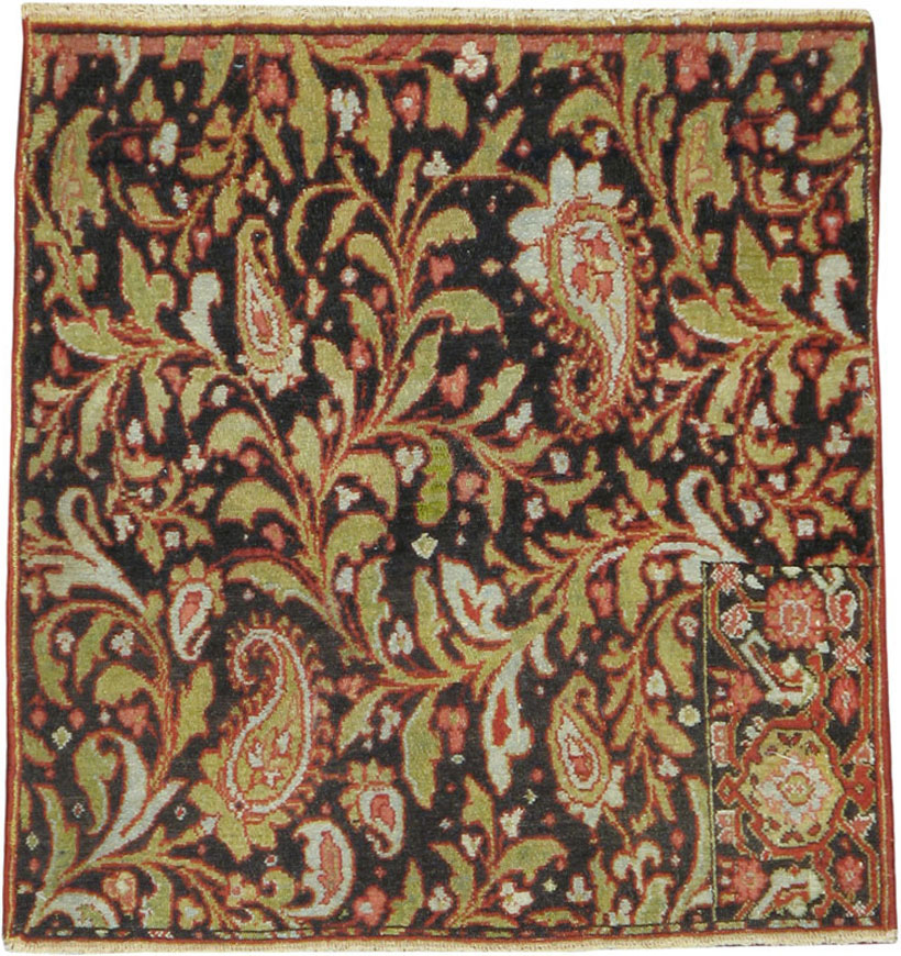 Antique Persian Senneh Rug, No.16298 - Gss