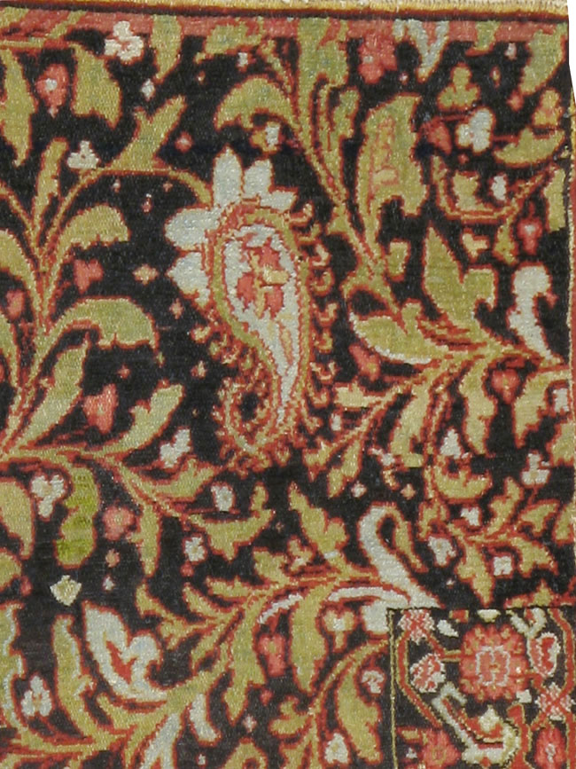 Antique Persian Senneh Rug, No.16298 - Gss