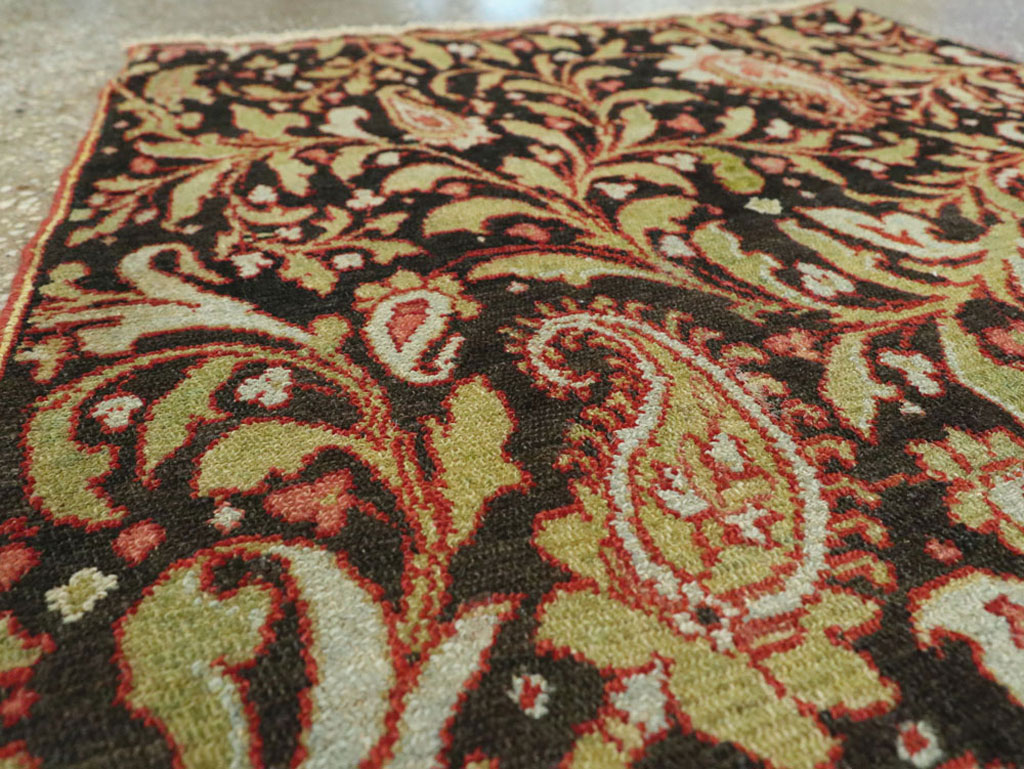 Antique Persian Senneh Rug, No.16298 - Gss