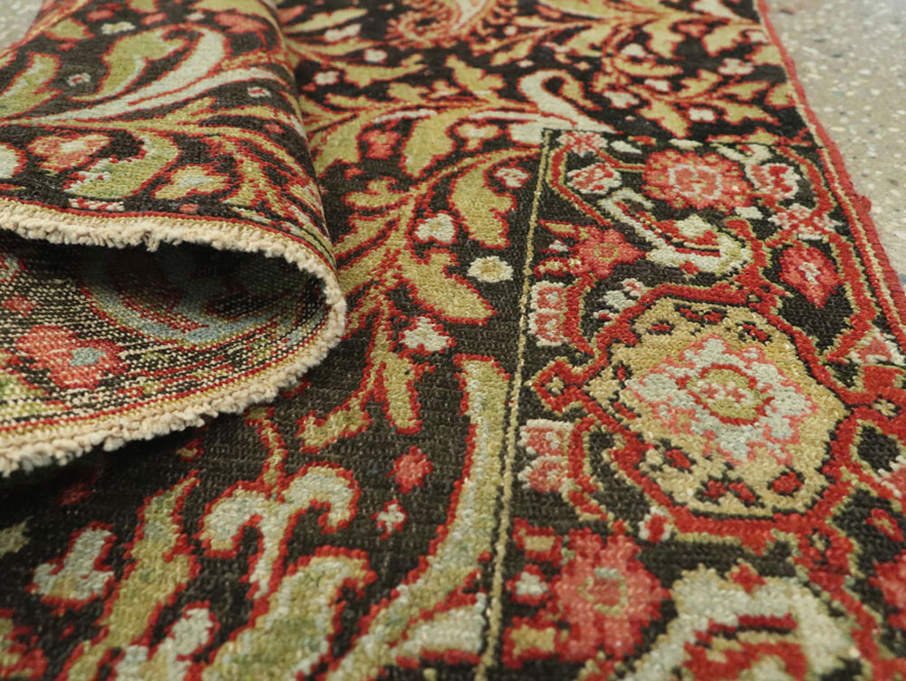 Antique Persian Senneh Rug, No.16298 - Gss