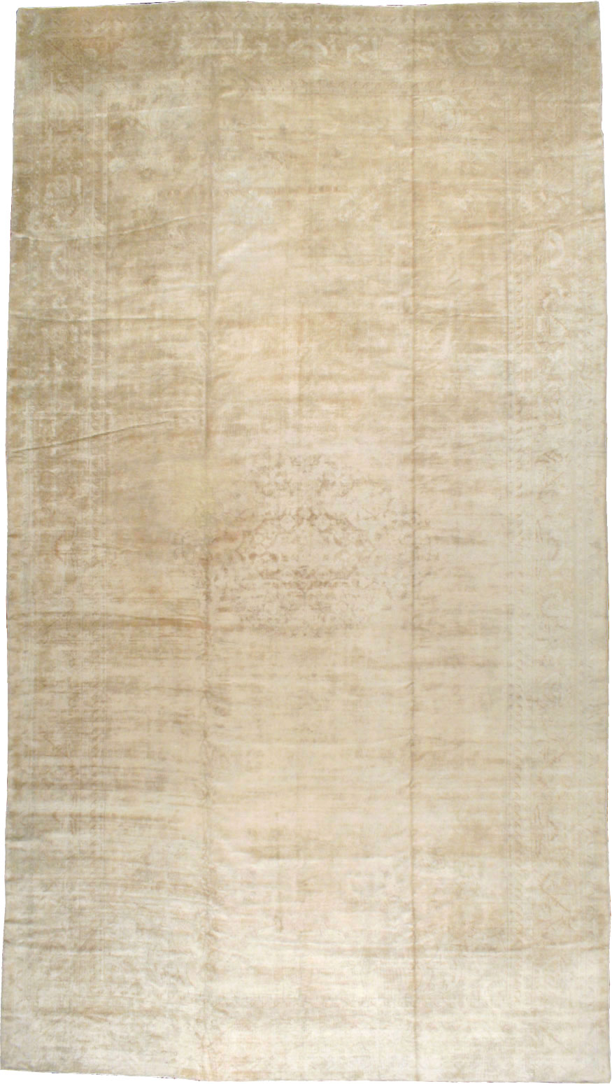 Antique Turkish Oushak Rug, No.16299 - Gss