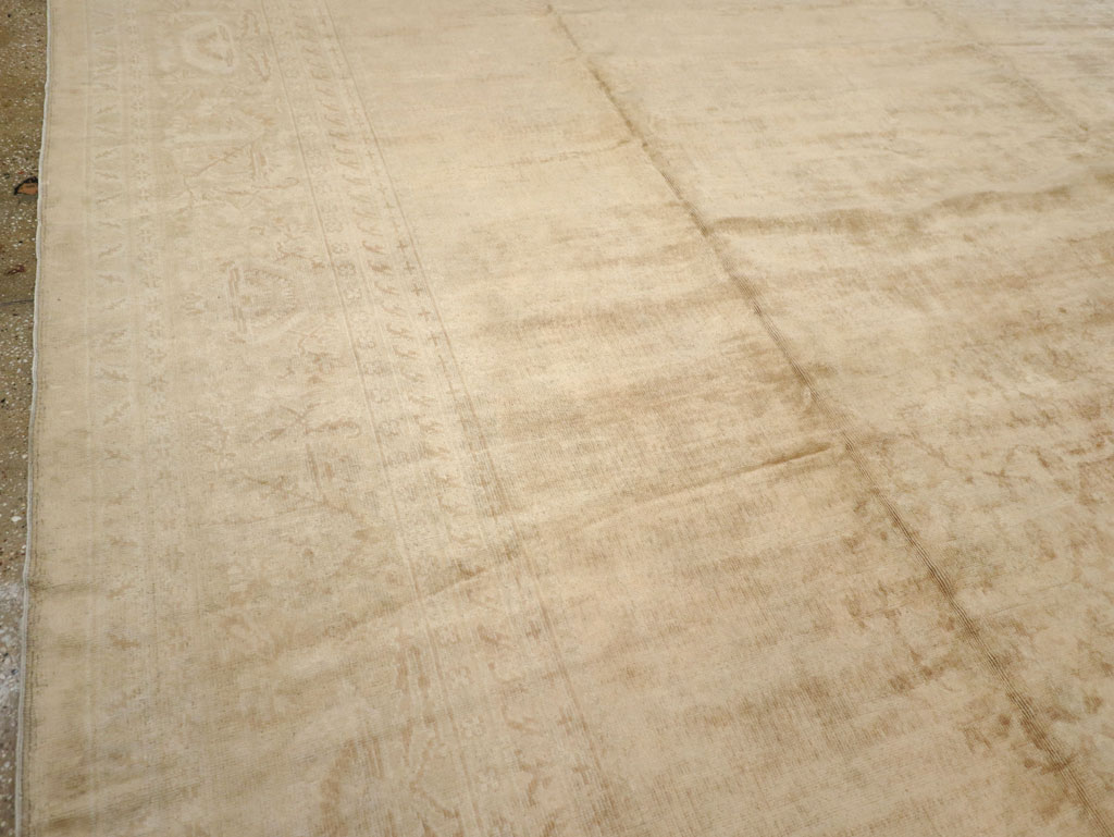 Antique Turkish Oushak Rug, No.16299 - Gss