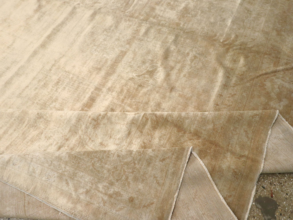 Antique Turkish Oushak Rug, No.16299 - Gss