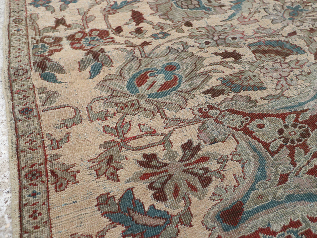 Antique Persian Mahal Sampler Rug, No.16304 - Gss