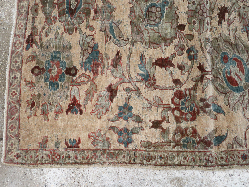 Antique Persian Mahal Sampler Rug, No.16304 - Gss