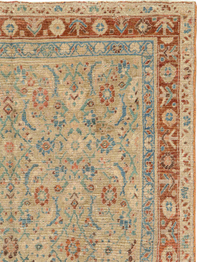 Antique Persian Kurdish Bidjar Rug, No.16305 - Gss