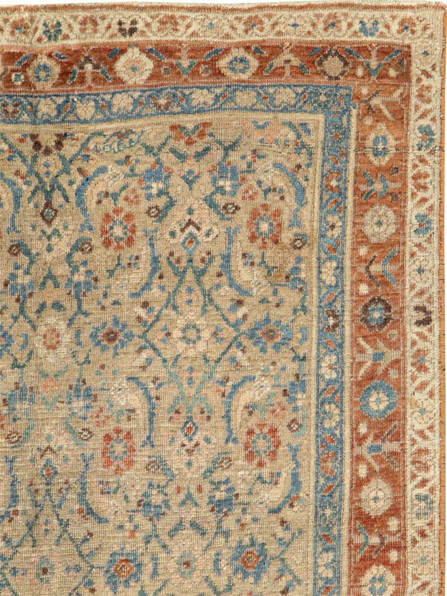 Antique Persian Kurdish Bidjar Rug, No.16305 - Gss