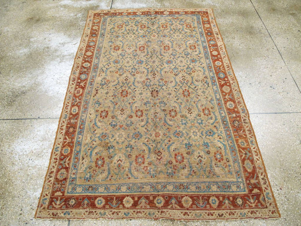 Antique Persian Kurdish Bidjar Rug, No.16305 - Gss