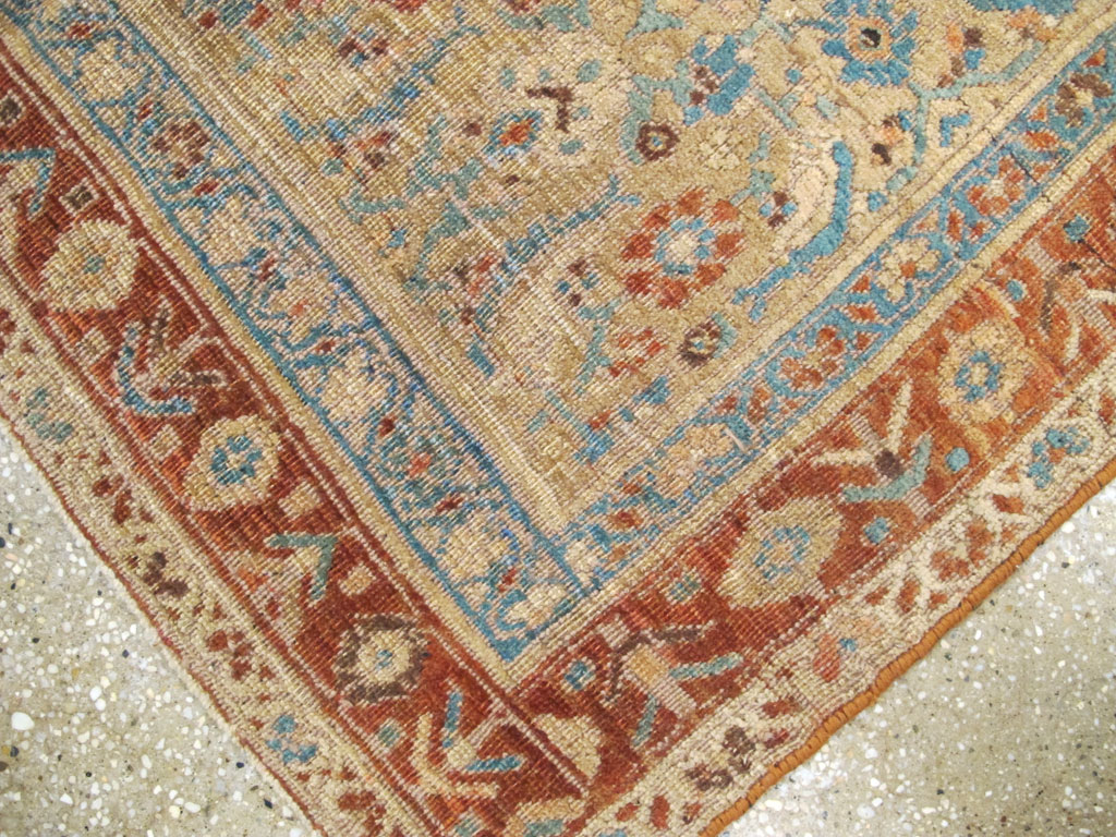 Antique Persian Kurdish Bidjar Rug, No.16305 - Gss