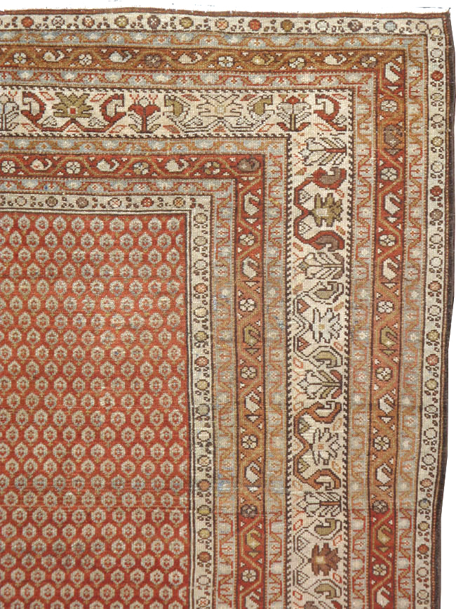 Antique Persian Malayer Rug, No.16310 - Gss