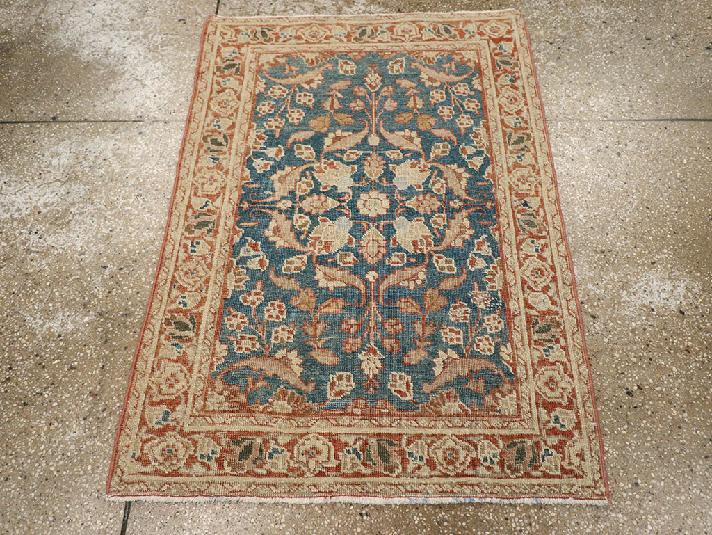 Vintage Persian Tabriz Rug, No.16314 - Gss