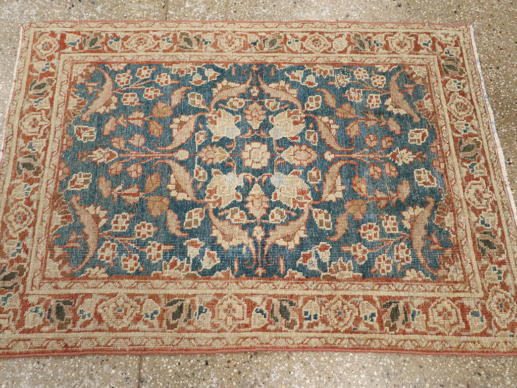 Vintage Persian Tabriz Rug, No.16314 - Gss