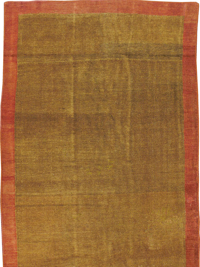 Vintage Persian Mahal Wide Gallery Runner, No.16316 - Gss