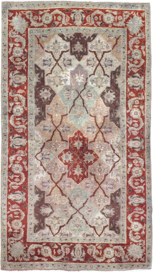 Vintage Persian Tabriz Rug, No.16327 - Gss