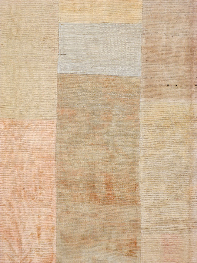 Vintage Turkish Tulu Compartment Carpet, No.16331 - Gss