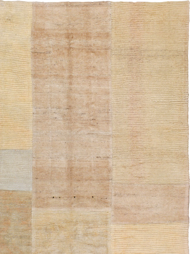 Vintage Turkish Tulu Compartment Carpet, No.16331 - Gss