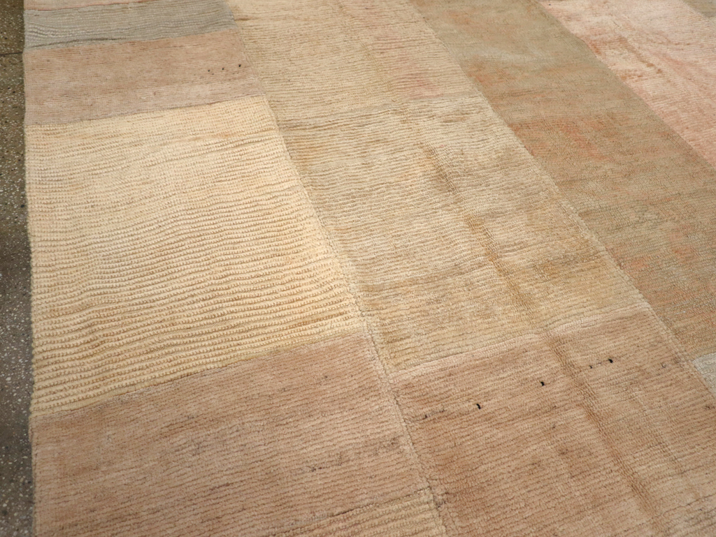 Vintage Turkish Tulu Compartment Carpet, No.16331 - Gss