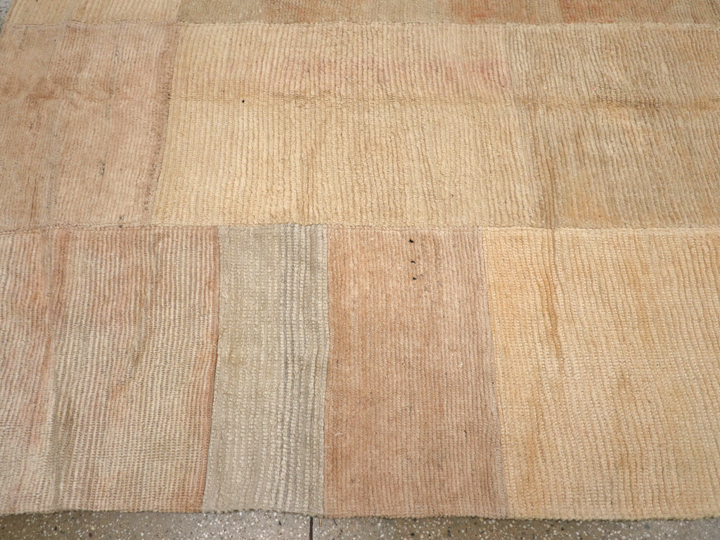 Vintage Turkish Tulu Compartment Carpet, No.16331 - Gss