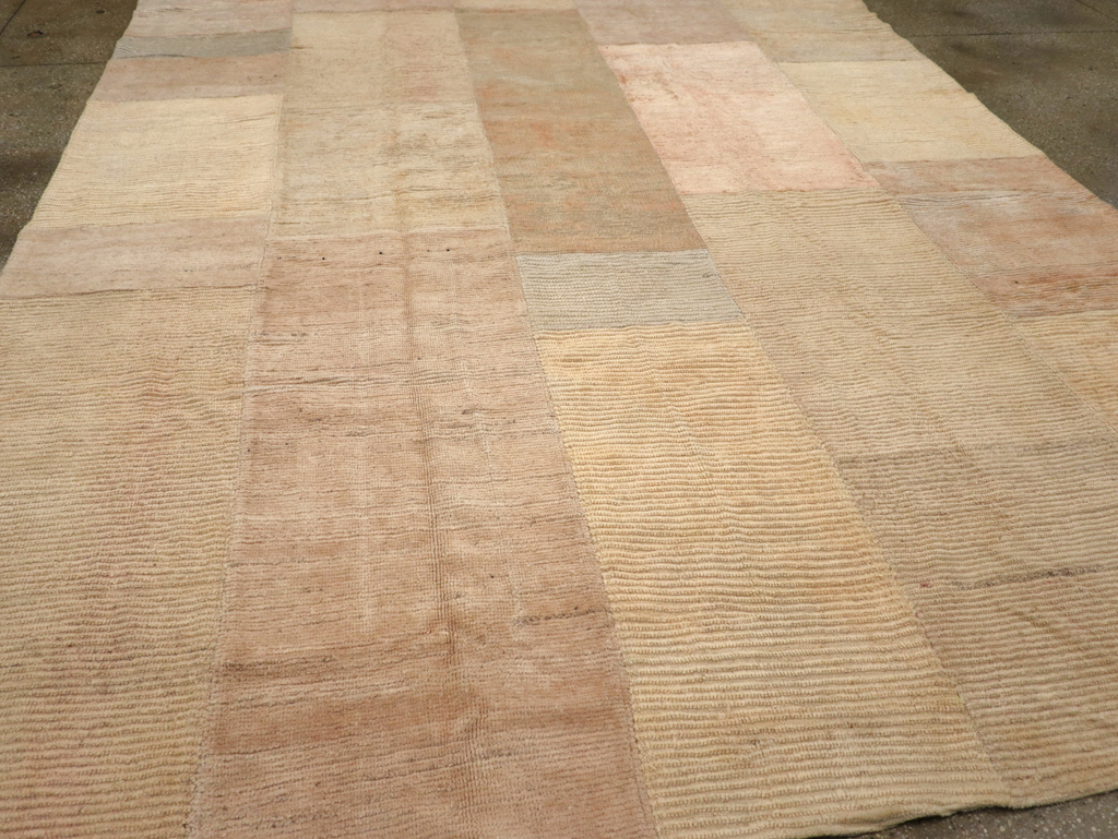 Vintage Turkish Tulu Compartment Carpet, No.16331 - Gss