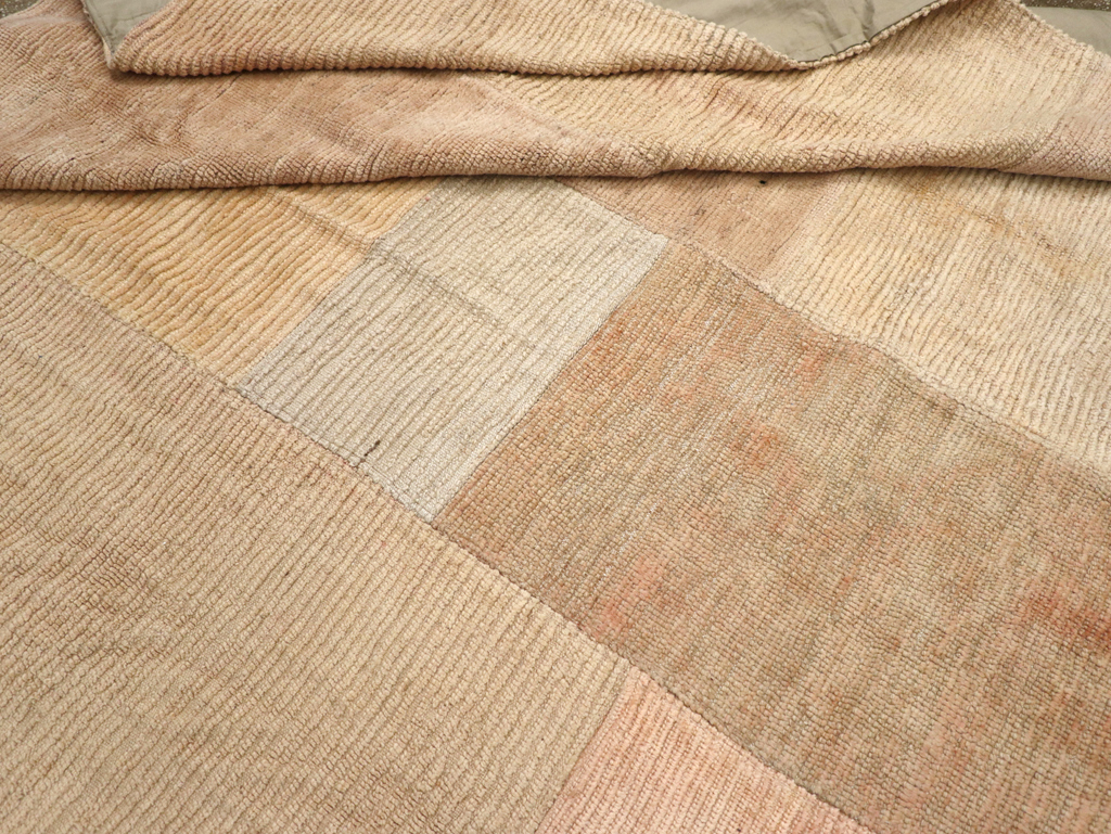 Vintage Turkish Tulu Compartment Carpet, No.16331 - Gss