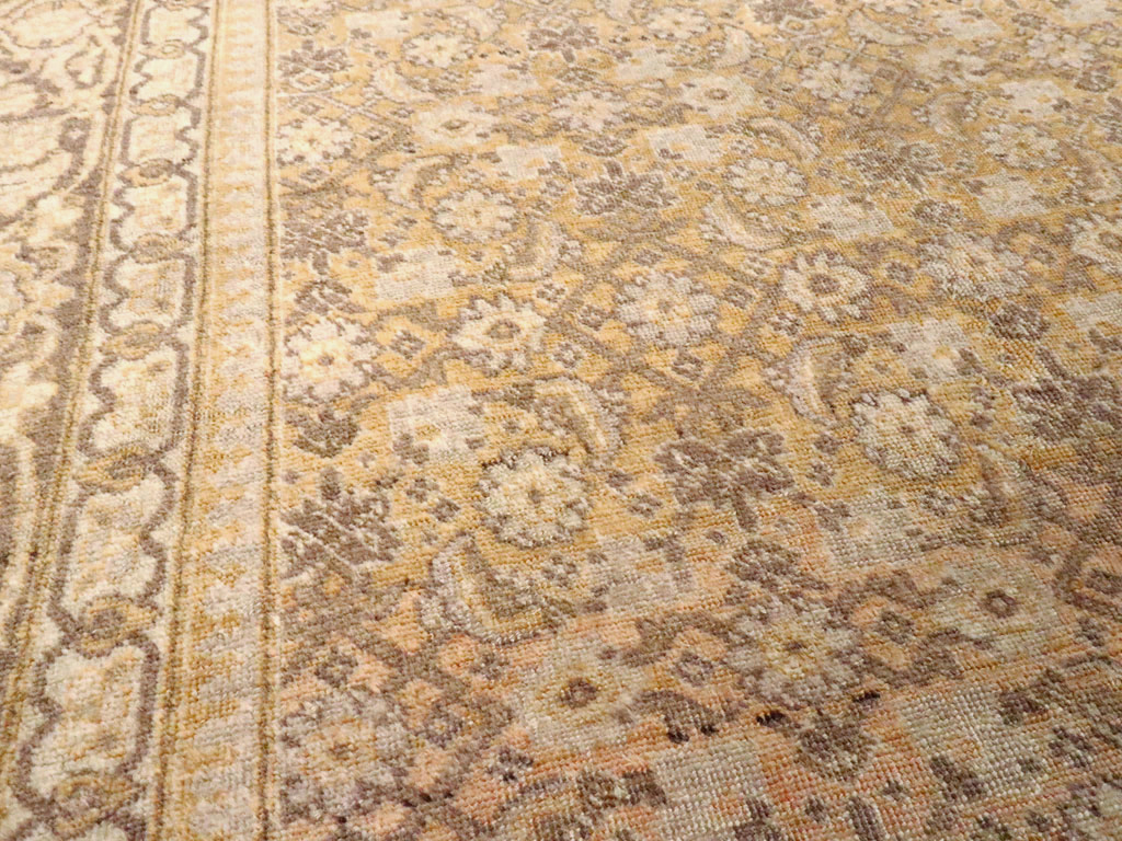 Antique Persian Tabriz Rug, No.16345 - Gss