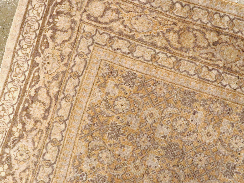 Antique Persian Tabriz Rug, No.16345 - Gss